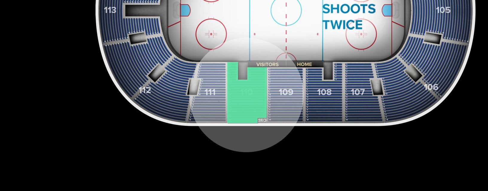 Seat view from Lower