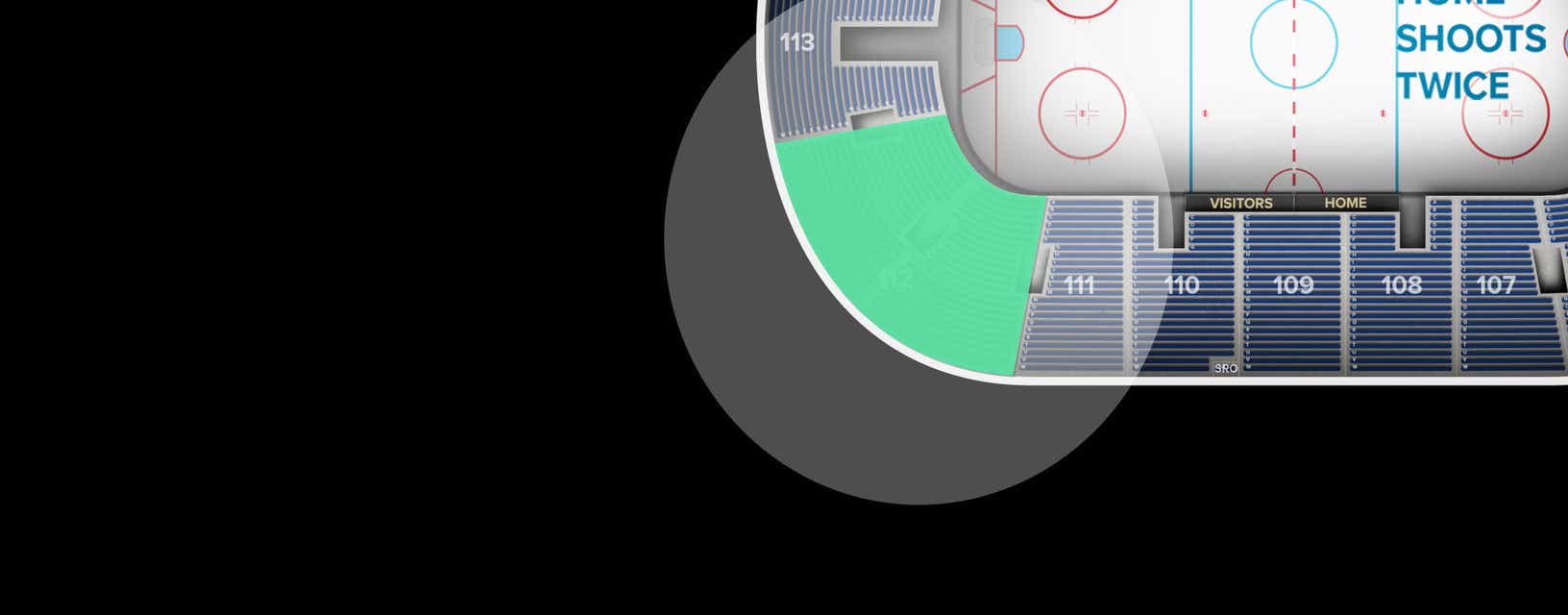 Seat view from Lower