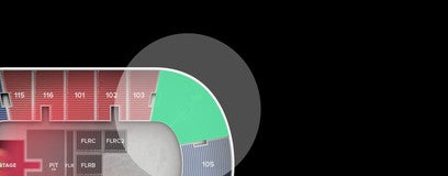 Seat view from Lower