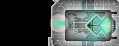 Seat view from Lower