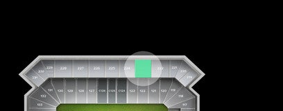 Seat view from Upper Deck