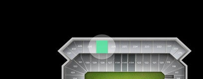 Seat view from Upper Deck