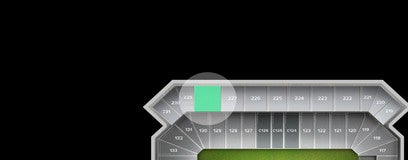 Seat view from Upper Deck