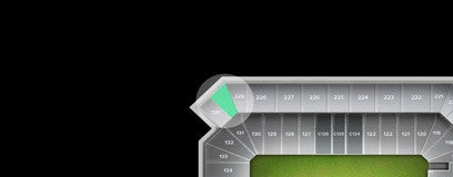 Seat view from Upper Deck