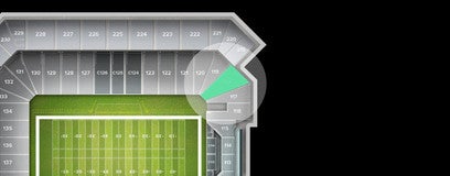 Seat view from East Side Bowl