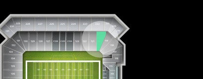 Seat view from East Side Bowl