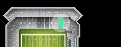 Seat view from East Side Bowl