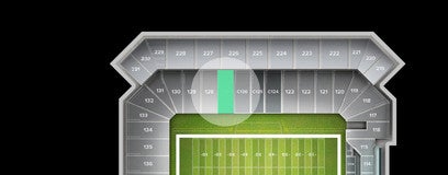 Seat view from East Side Bowl