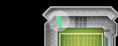 Seat view from East Side Bowl