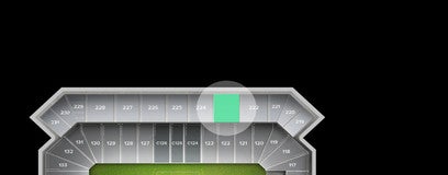 Seat view from Upper Deck