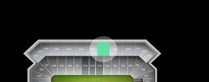 Seat view from Upper Deck
