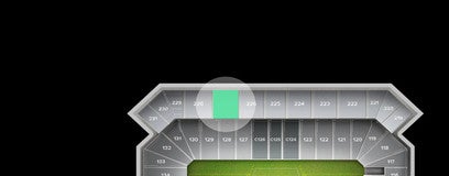 Seat view from Upper Deck