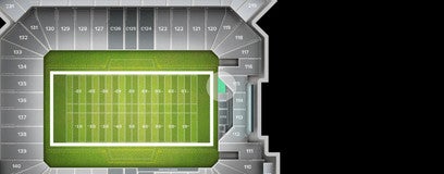 Seat view from Club