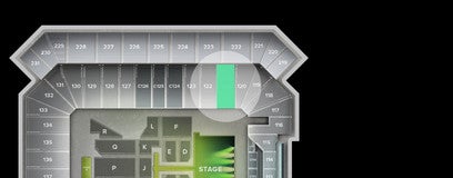 Seat view from Lower