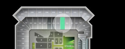 Seat view from Lower