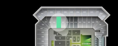 Seat view from Lower