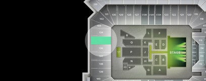 Seat view from Lower