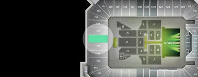 Seat view from Lower