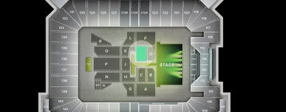 Seat view from Floor