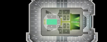 Seat view from Floor