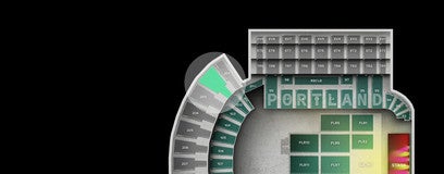 Seat view from Timbers Army Reserved