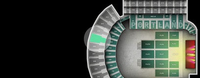 Seat view from Timbers Army Reserved