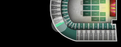 Seat view from North End Terrace