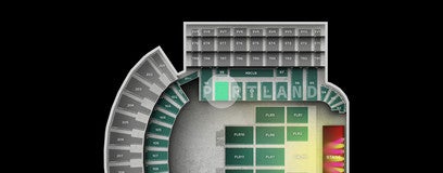 Seat view from KeyBank Club