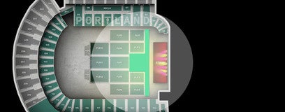 Seat view from GA PIT