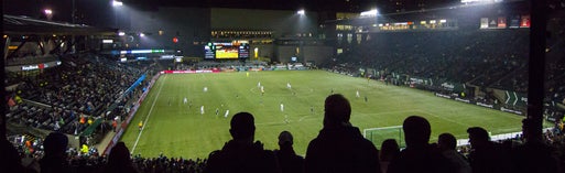 Seat view from Timbers Army Reserved