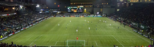 Seat view from Timbers Army Reserved