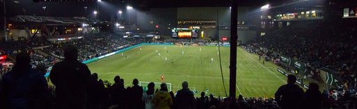 Seat view from Timbers Army Reserved