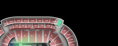 Seat view from Upper