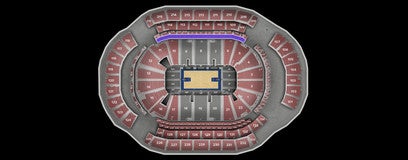 Seat view from Suite Zone 101-120