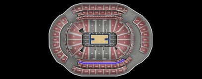 Seat view from Suite Zone 217-234