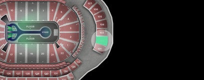 Seat view from Mezzanine