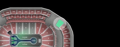 Seat view from Mezzanine