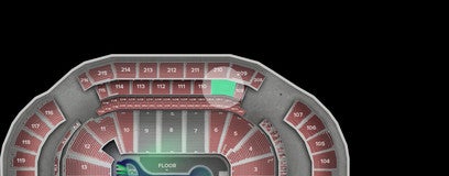 Seat view from Mezzanine