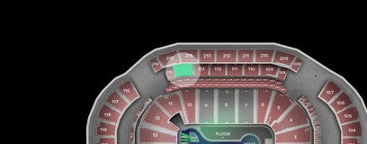 Seat view from Mezzanine