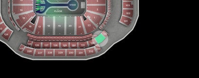 Seat view from Mezzanine