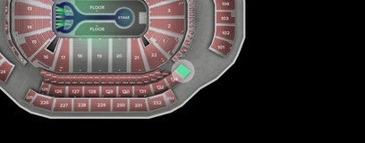 Seat view from Mezzanine