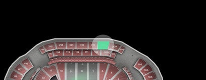 Seat view from Upper