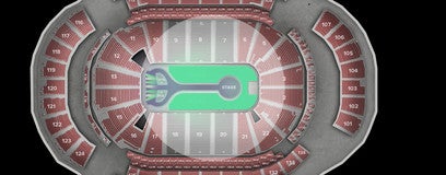 Seat view from Floor GA