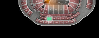 Seat view from Mezzanine