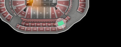 Seat view from Mezzanine