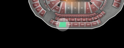 Seat view from Upper