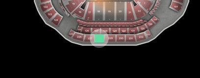 Seat view from Upper