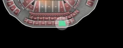 Seat view from Upper