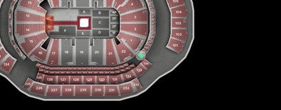Seat view from Loge Box