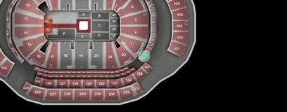 Seat view from Loge Box